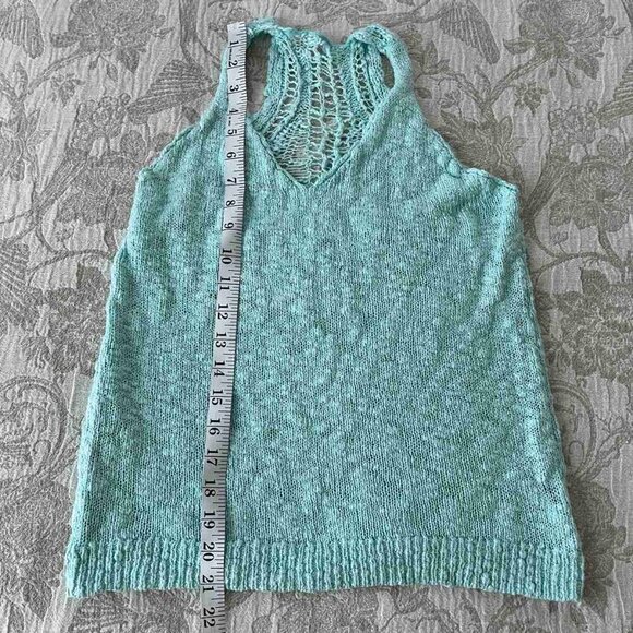 Turquoise Halter Top size S - Picture 2 of 6